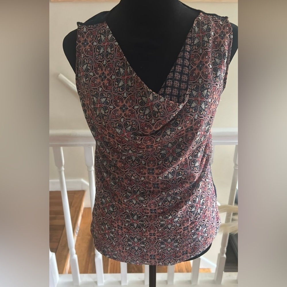 Liz Claiborne Patterned Blouse